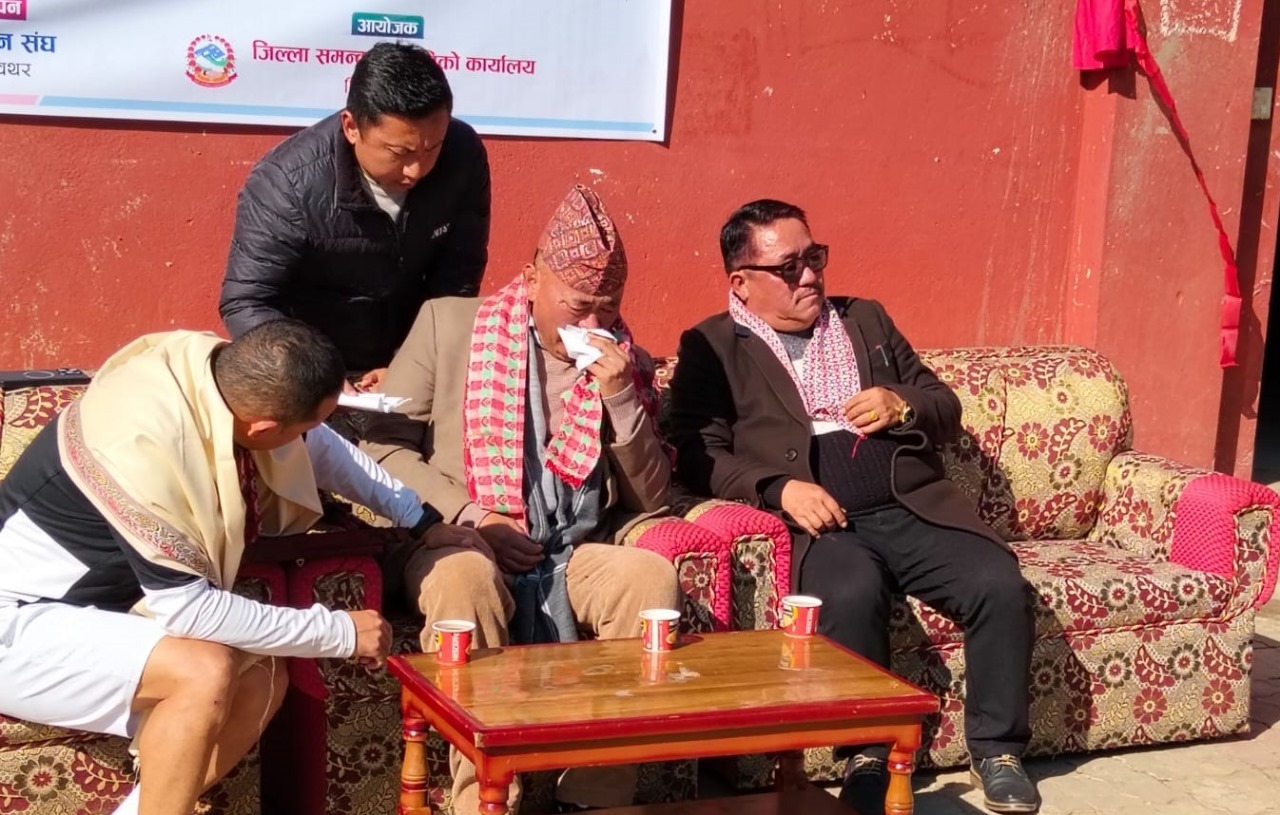 .......त्यसपछि भक्कानिए सांसद नेम्वाङ
