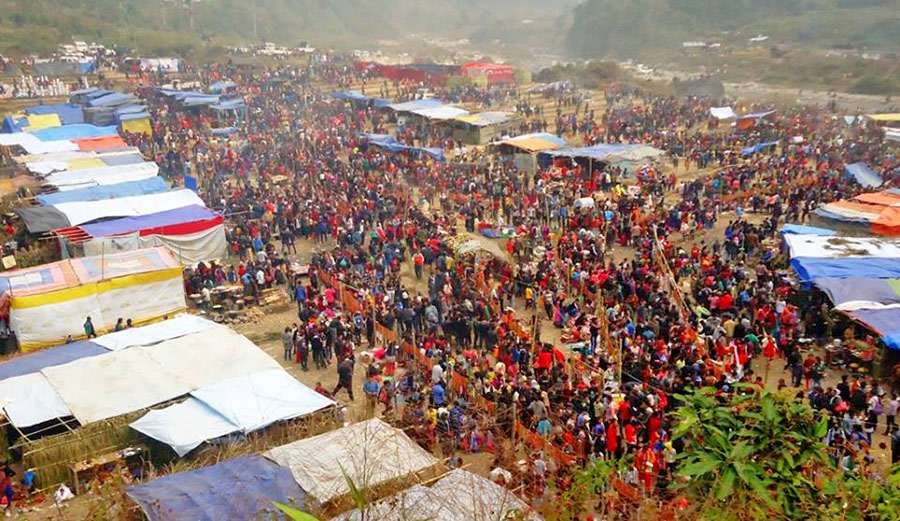 प्रसिद्ध धार्मिकस्थल माइबेनीमा यस वर्ष पनि मेला लाग्ने