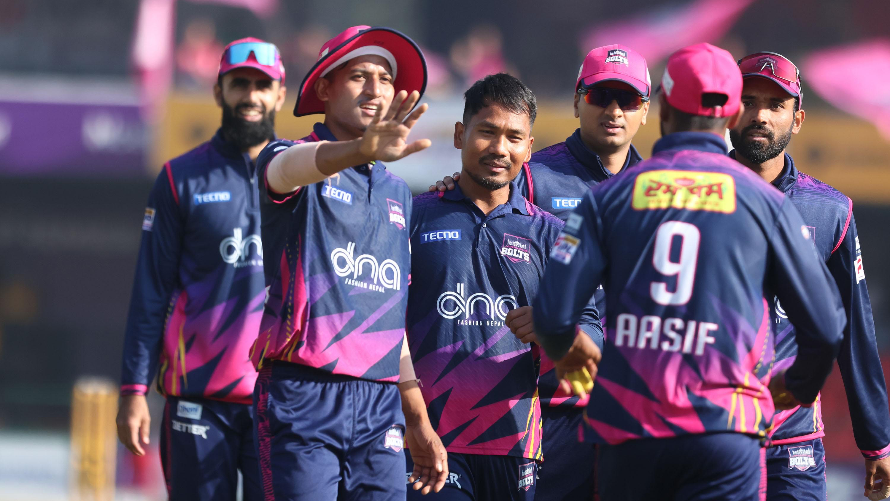 एनपीएलमा जनकपुर बोल्टसको लगातार तेस्रो जित