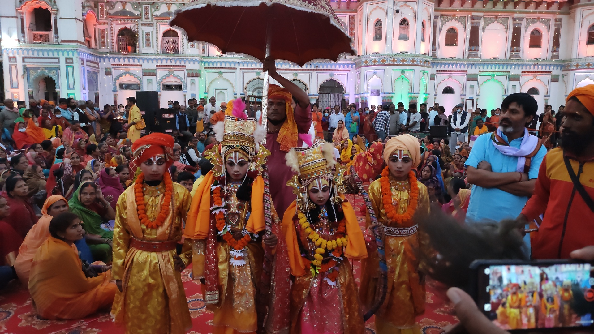 जनकपुरमा विवाह पञ्चमी महोत्सव सुरु, आज नगरदर्शन