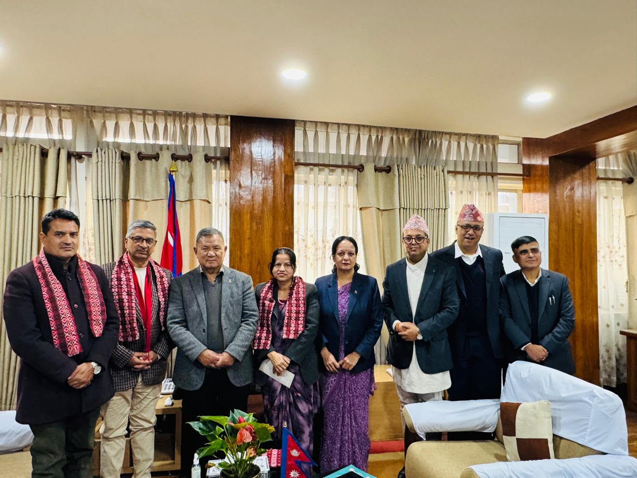 राष्ट्रिय सूचना आयोगका प्रमुख आयुक्तसहितलाई नियुक्तिपत्र प्रदान