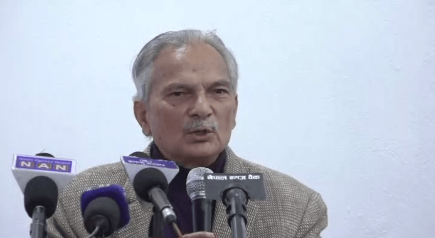 वर्तमान व्यवस्था ल्याएकाहरू नै सत्तामा गएपछि देश डुबाउने हर्कतमा लागेका छन् : बाबुराम भट्टराई