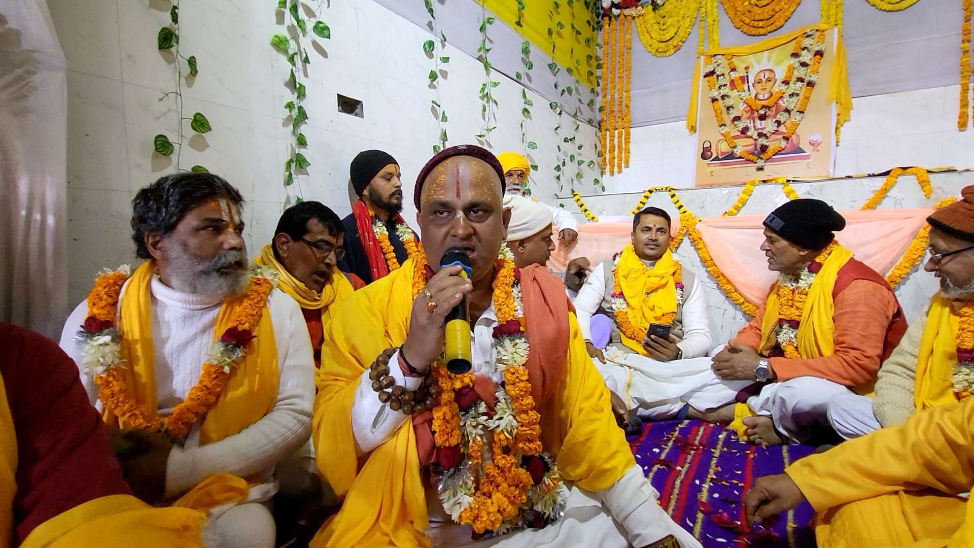 जनकपुरधाममा मनाइयो रामानन्दाचार्यको जन्मोत्सव