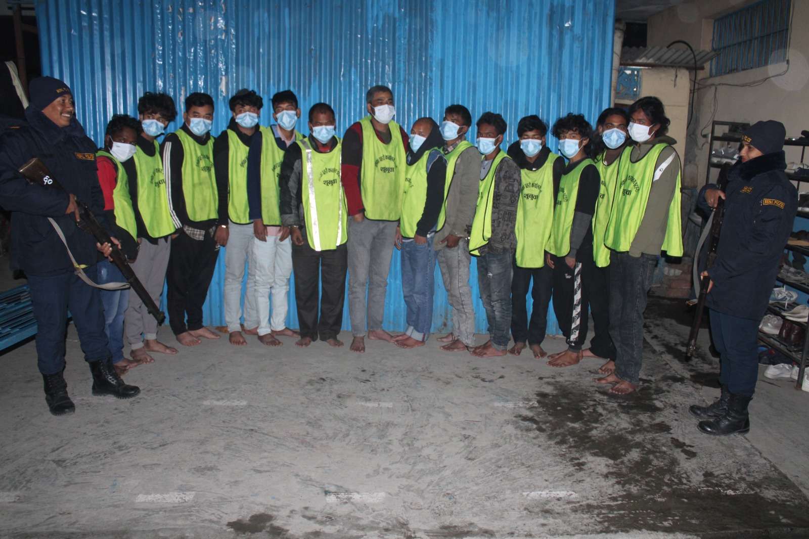 लागूऔषध सेवन गरेर सवारी चलाउने १४ जना चालक र सहचालक पक्राउ