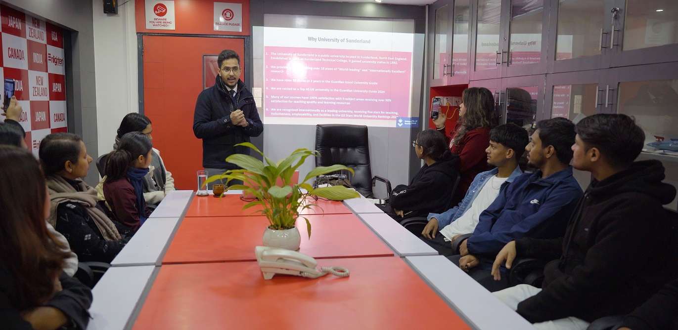 इन्लाइटन इन्टरनेसनल एजुकेशनद्वारा आयोजित इन-हाउस सूचना सत्र सम्पन्न