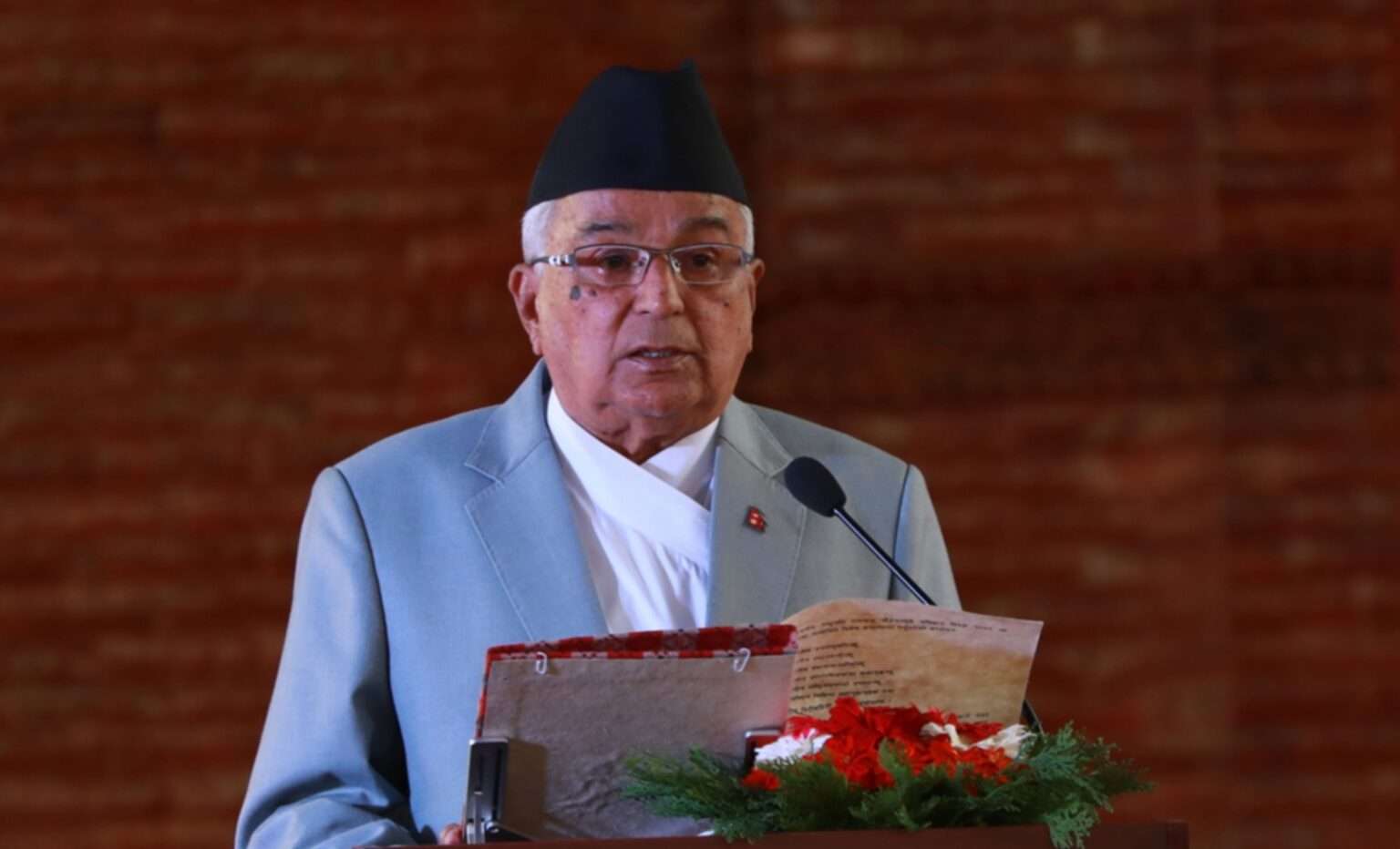 राज्यको लगानीमाथि जनताको निगरानी बढाउन सूचनाको हक अत्यावश्यक : राष्ट्रपति