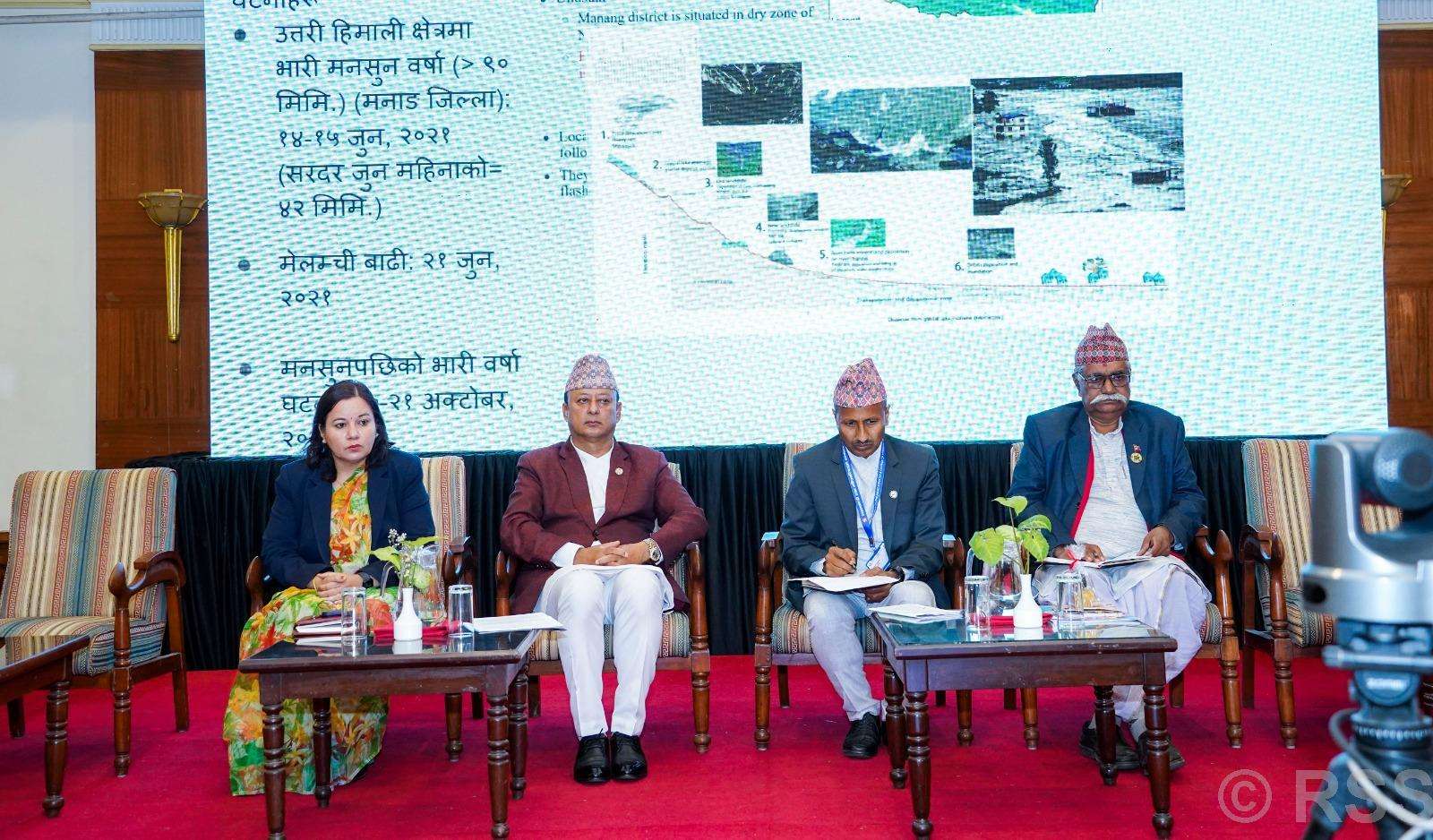 मौसमको पूर्वसूचना प्रणालीलाई अझैं सुदृढ बनाउन सरकार क्रियाशील छः उर्जामन्त्री खड्का