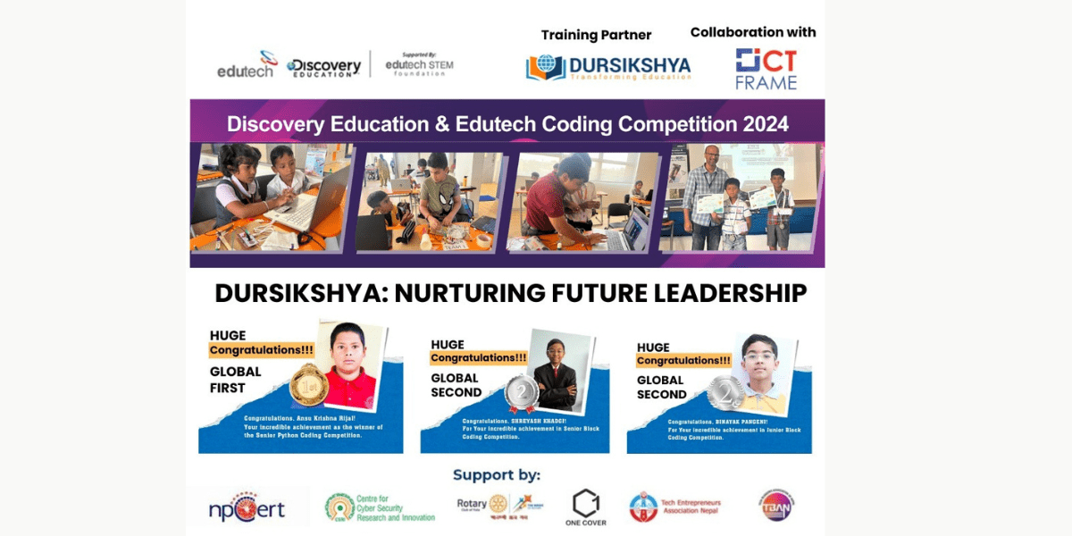 अन्तर्राष्ट्रिय कोडिङ प्रतिस्पर्धामा नेपाली विद्यार्थीको उत्कृष्ट प्रदर्शन