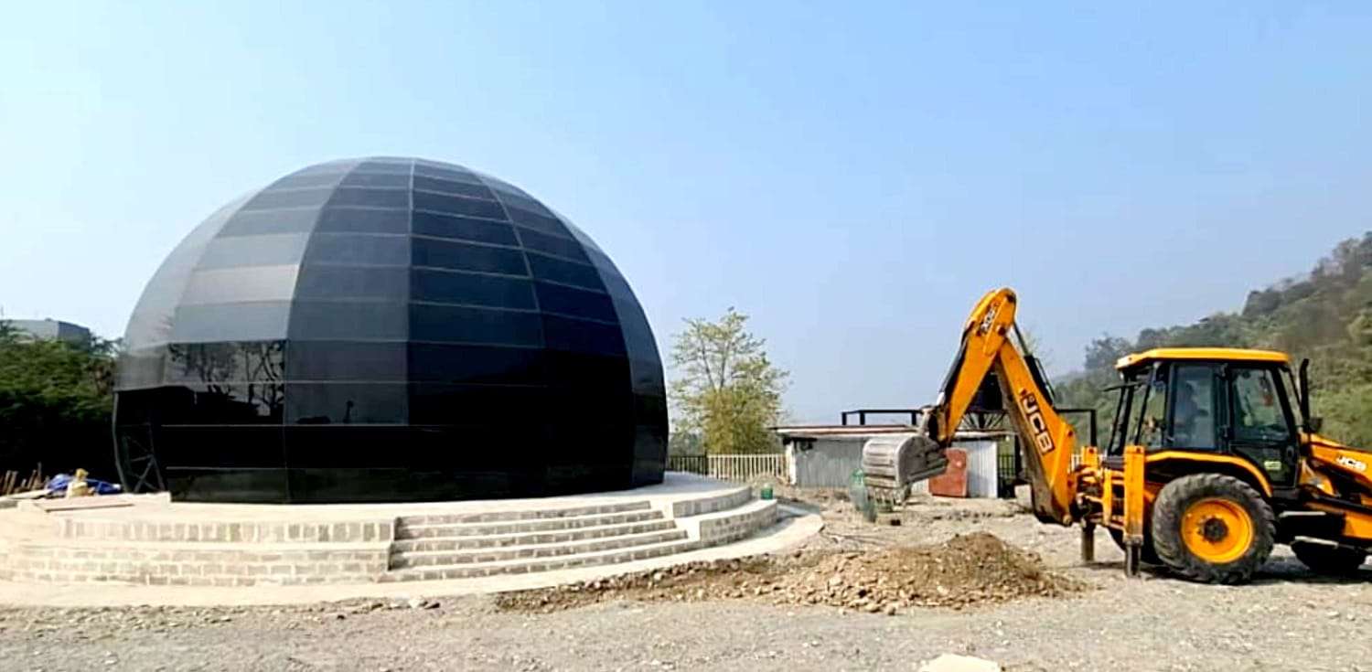 धरानमा बहुभाषिक विद्यालय निर्माण तीव्र, ८० प्रतिशत काम सम्पन्न
