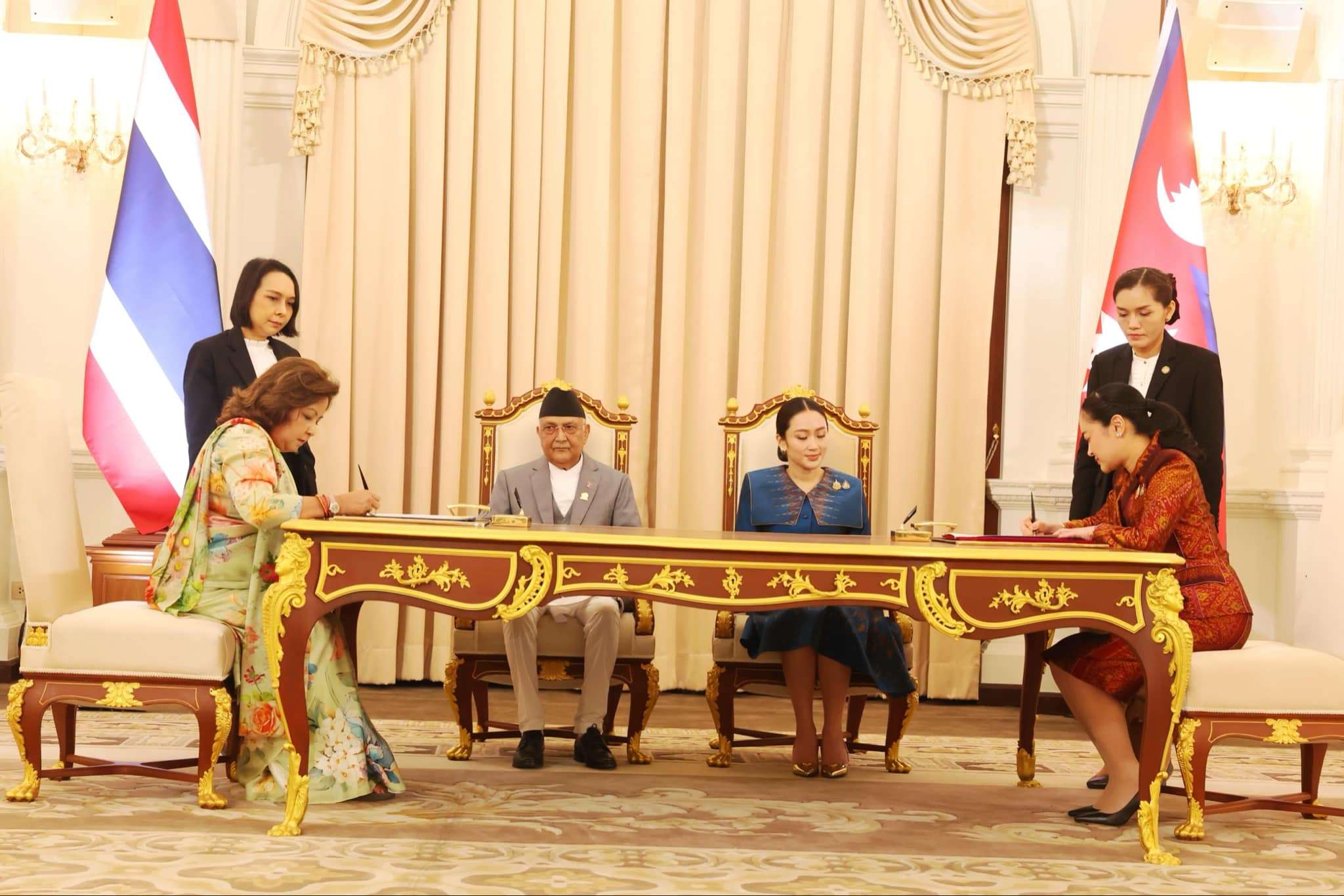 नेपाल र थाइल्यान्डबीच पर्यटन र संस्कृतिसम्बन्धी समझदारी पत्रमा हस्ताक्षर